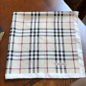 Burberry silk scarf